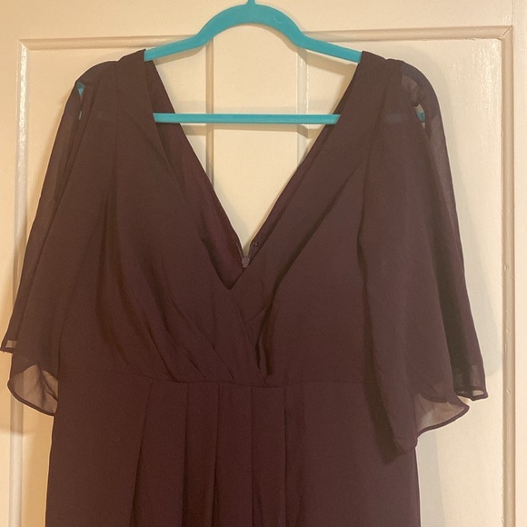 Floor length chiffon dress - Picture 2 of 6